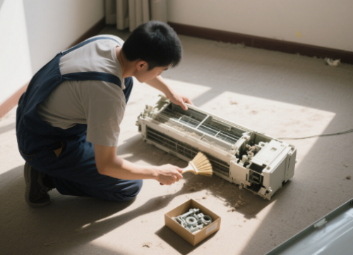 空调冷凝器在哪里,如何清洗