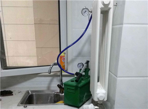 暖气打压是什么意思