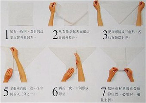 尿布的叠法介绍 怎样给宝宝穿尿布