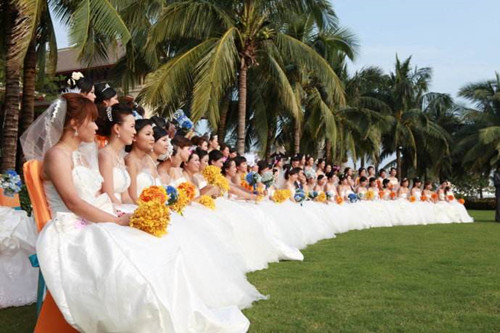 三亚集体婚礼怎么样  举办集体婚礼的意义