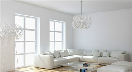 客厅不吊顶装修效果图  简简单单也不失为一种美