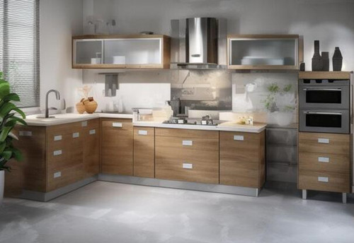 不锈钢厨房整体橱柜多少钱一米