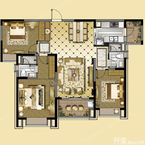 风水大师支招：厨房与卫生间相邻的风水禁忌 水火不相容
